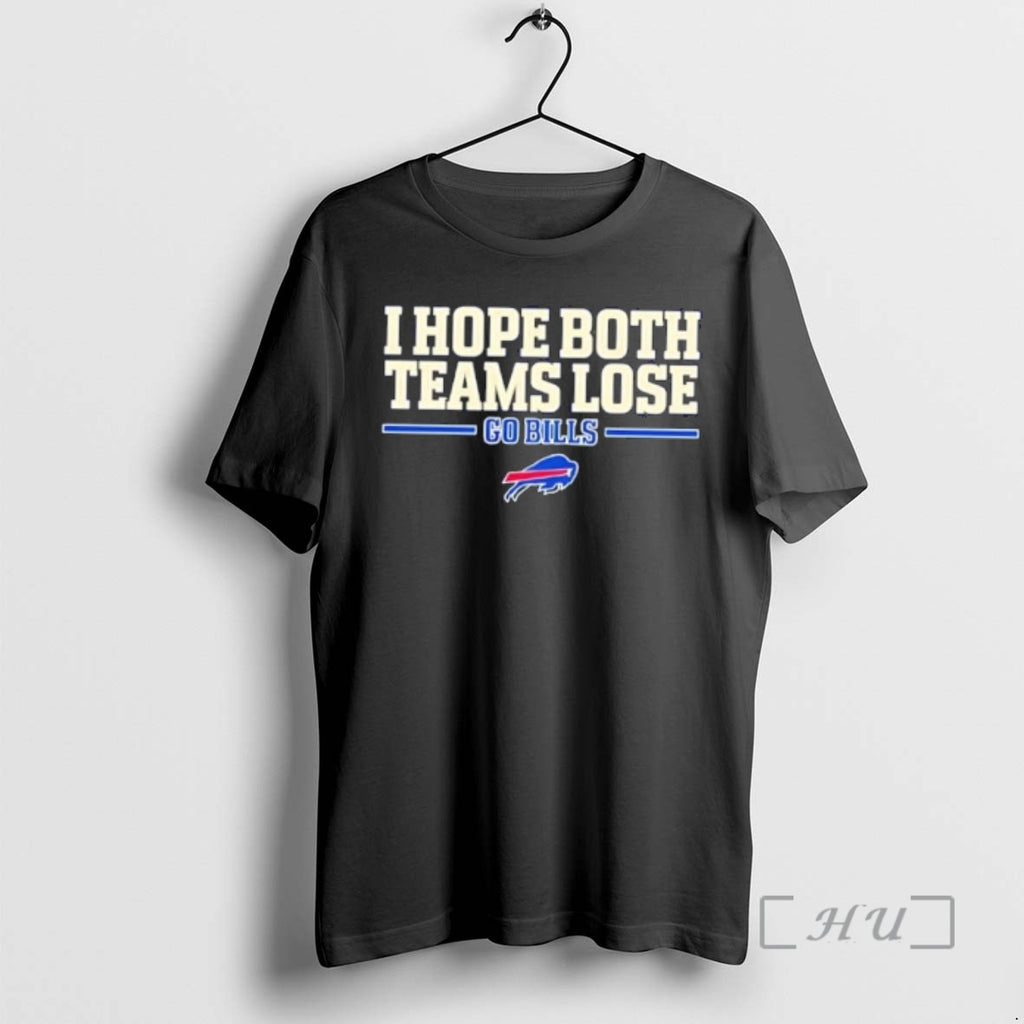 Officials I Hope Both Teams Lose Go Bills Football Team Logo Premium T Shirts Sweater