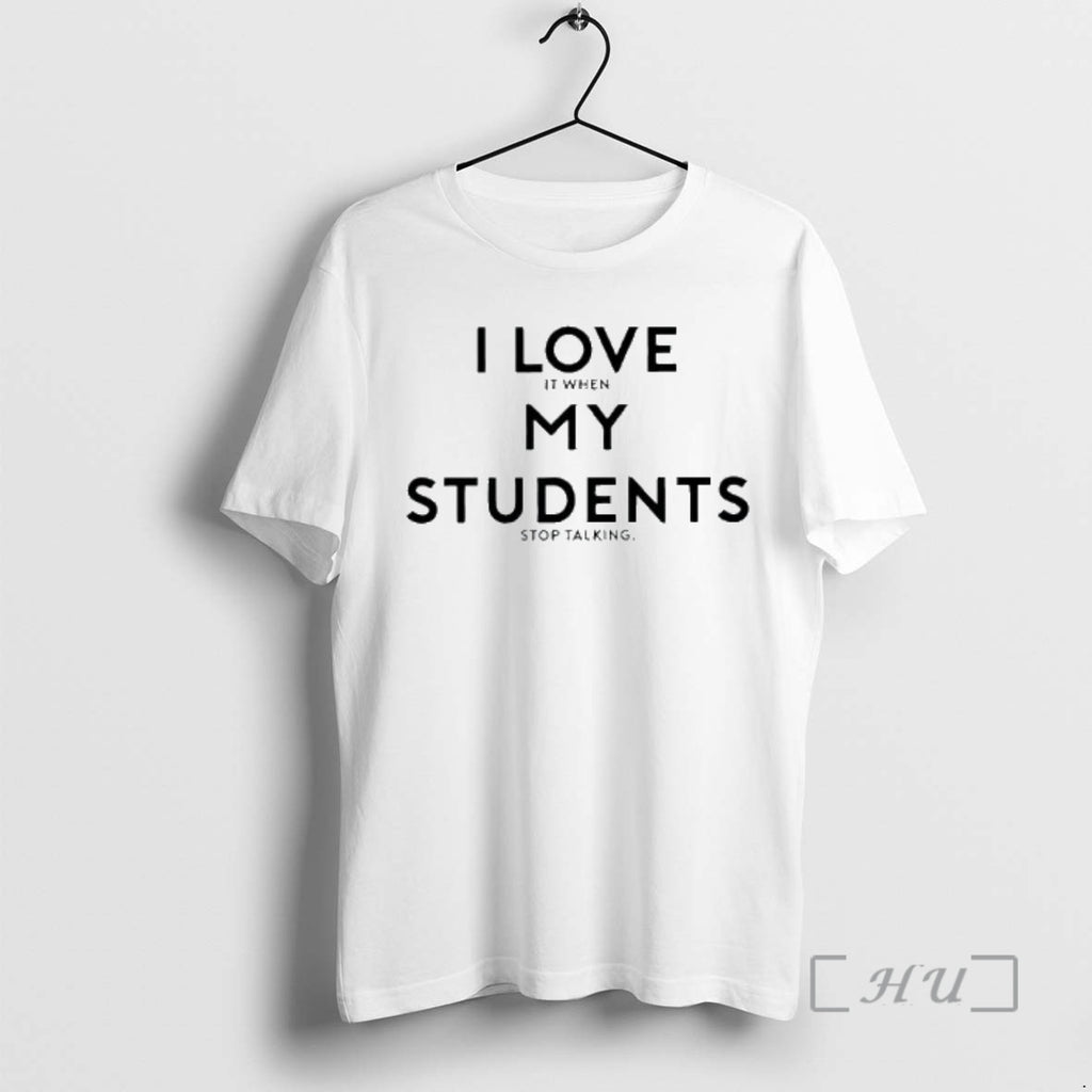 Officials I Love It When My Students Stop Talking