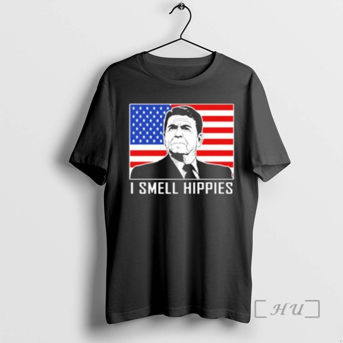 Officials I Smell Hippies Ronald Reagan Vintage
