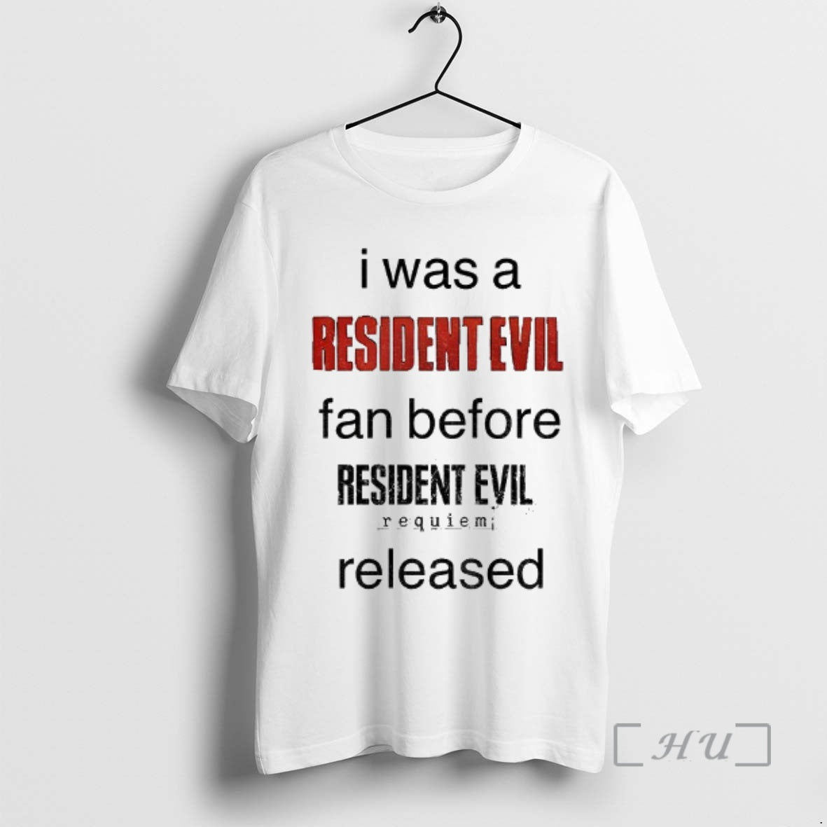 Officials I Was A Resident Evil Fan Before Resident Evil Requiem Released Premium T Shirts