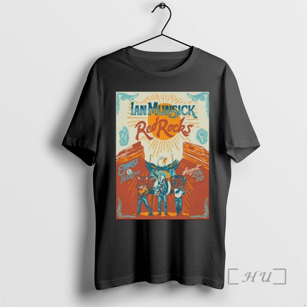 Officials Ian Munsick August 25 2026 Red Rocks In Morrison Co Premium T Shirts Sweater