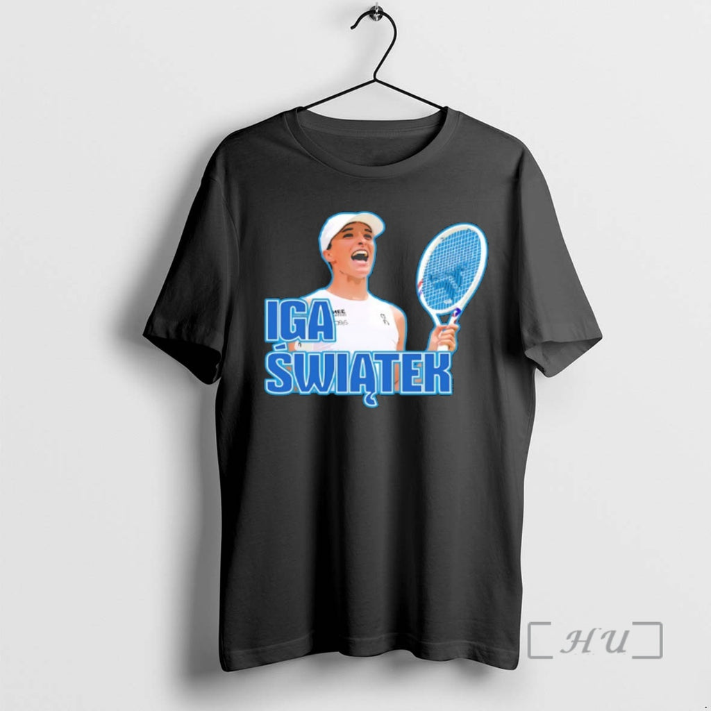 Officials Iga Swiatek Tennis Player Graphic