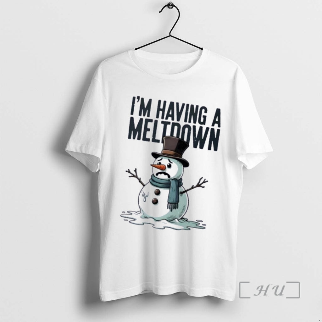 Officials Im Having A Meltdown Snowman Graphic