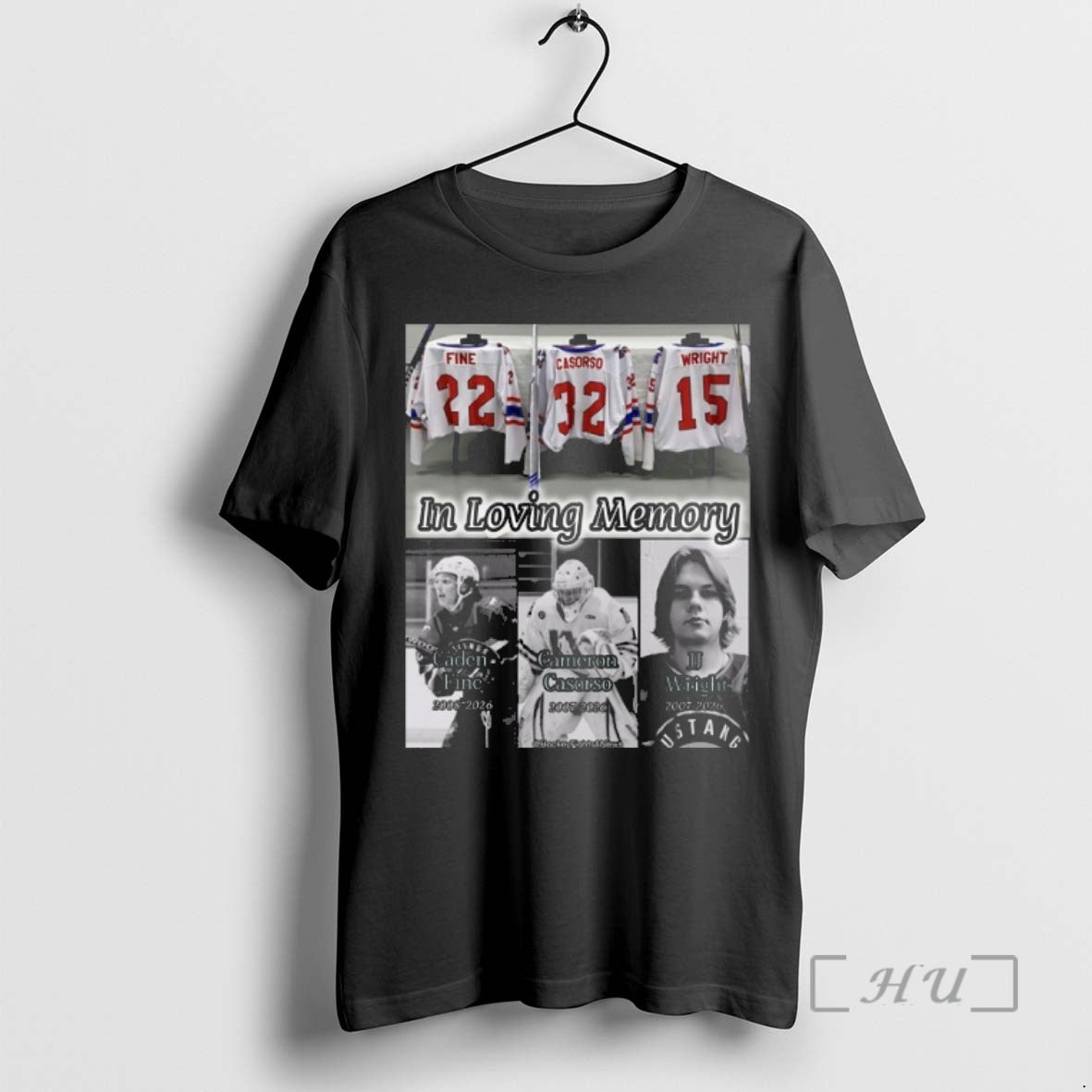 Officials In Loving Memory Of Cameron Casorso Caden Fine And Jj Wright Premium T Shirts