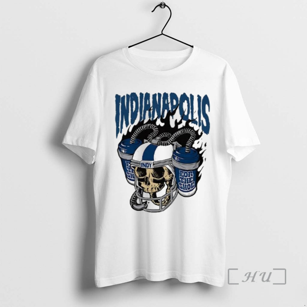 Officials Indianapolis Colts Horseshoe Skull Beer Helmet Woman