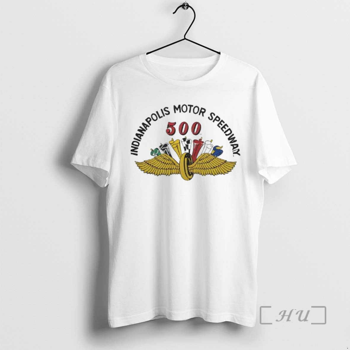 Officials Indianapolis Motor 500 Speed Wings Logo