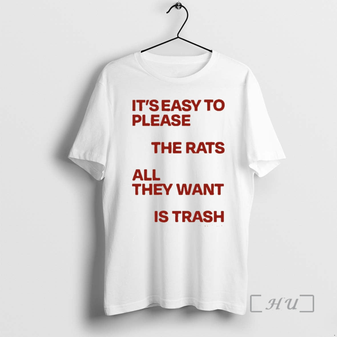 Officials Its Easy To Please The Rats All They Want Is Trash Premium T Shirts