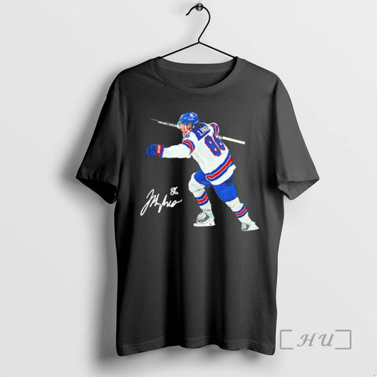 Officials Jack Hughes Hockey Team Usa Overtime Signature