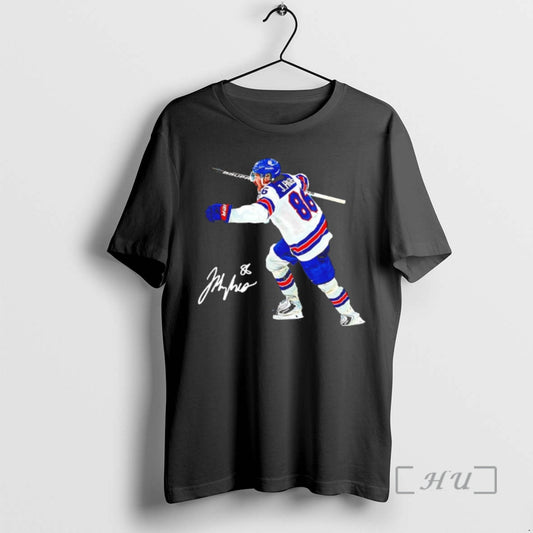 Officials Jack Hughes Overtime Signature