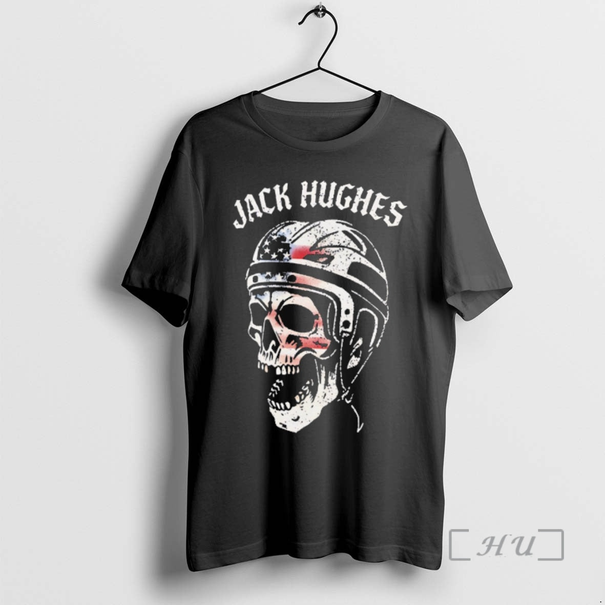 Officials Jack Hughes Skull Usa Hockey Olympic 2026 Vintage