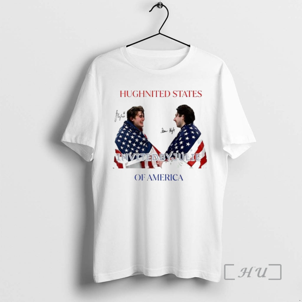 Officials Jack And Quinn Hughes Team Usa Olympic Champions 2026 Signature Premium T Shirts Sweater