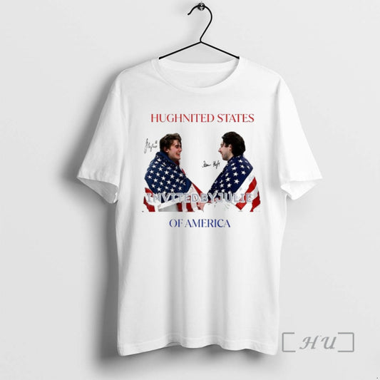 Officials Jack And Quinn Hughes Team Usa Olympic Champions 2026 Signature Premium T Shirts Sweater