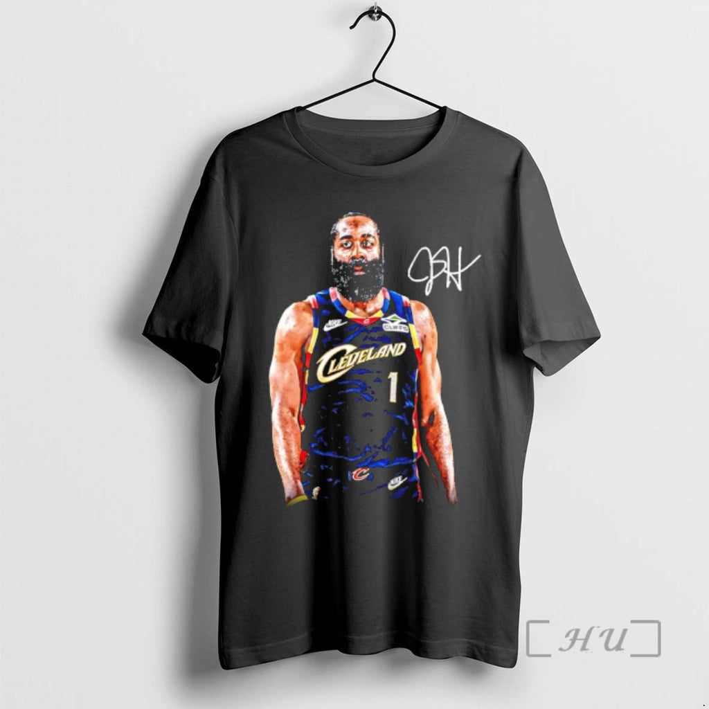 Officials James Harden Cleveland Cavaliers Signature Graphic