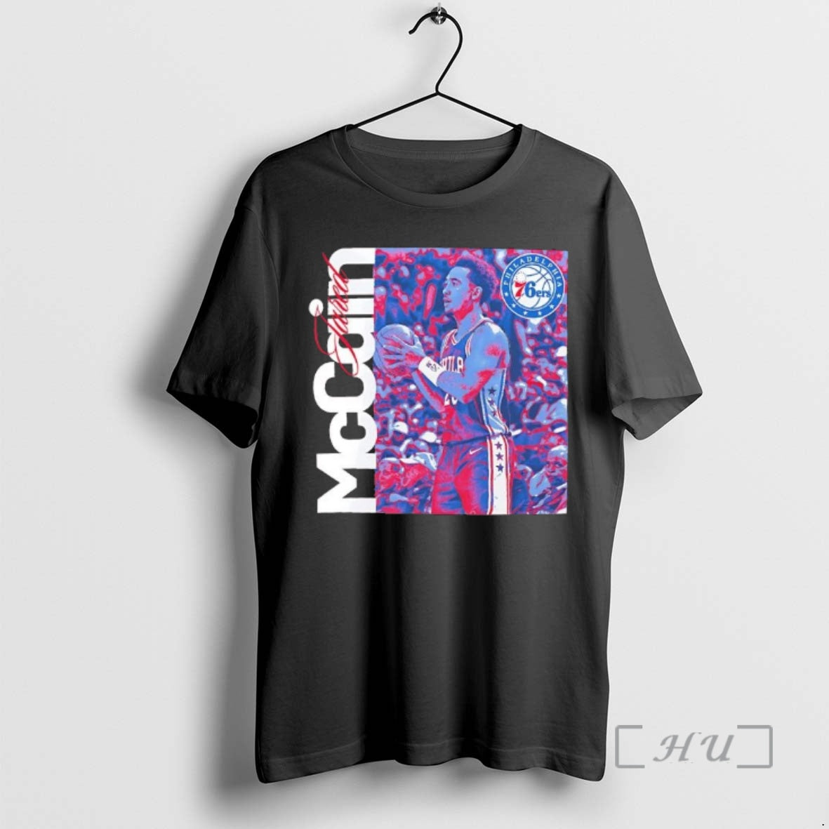Officials Jared Mccain Moment Start Of Season Philadelphia 76ers Tee
