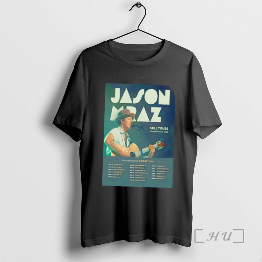 Officials Jason Mraz 2026 East Coast Tour