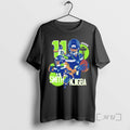 Officials Jaxon Smith Njigba Seahawks Football Number 11 Cartoon