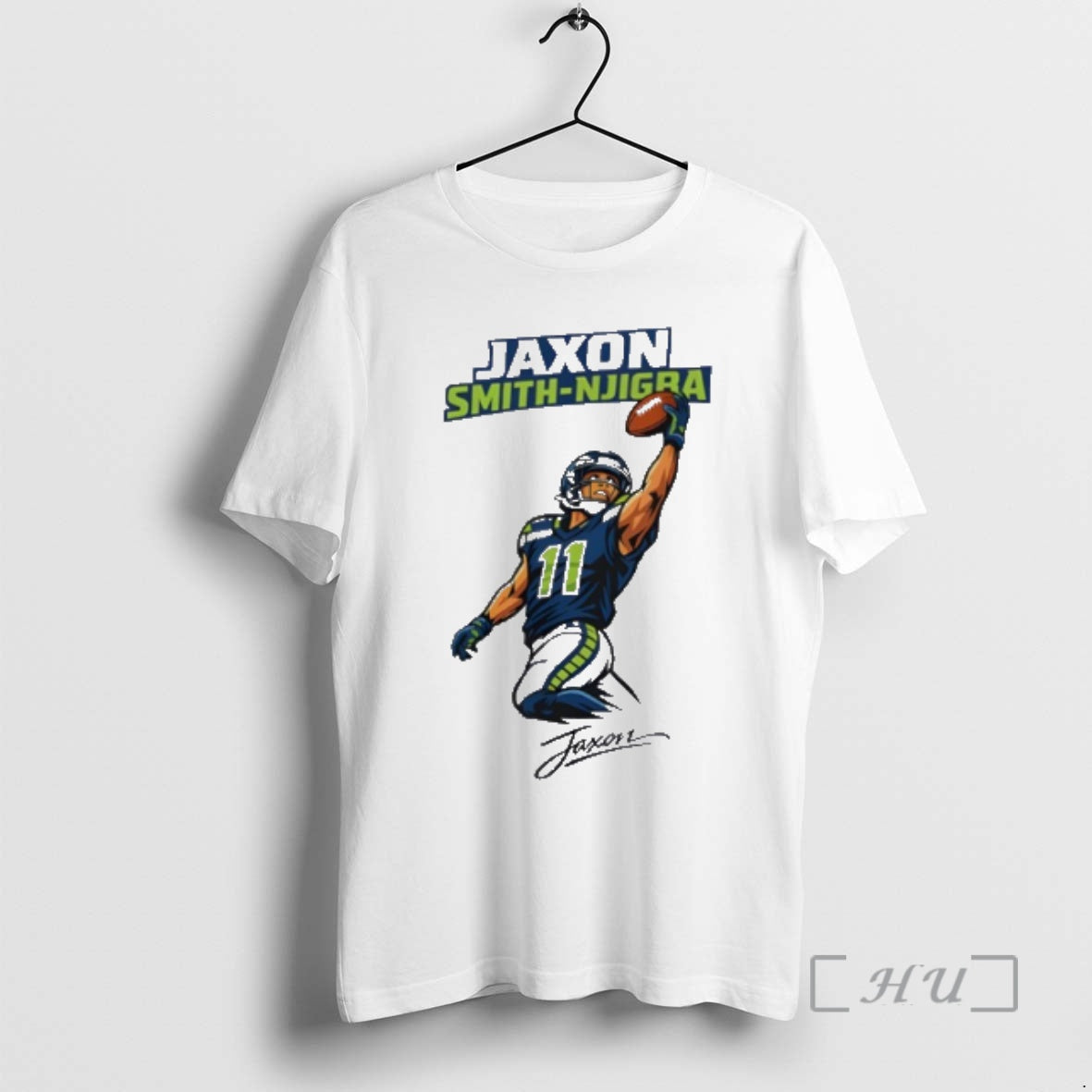 Officials Jaxon Smith Njigba Seattle Football Vector