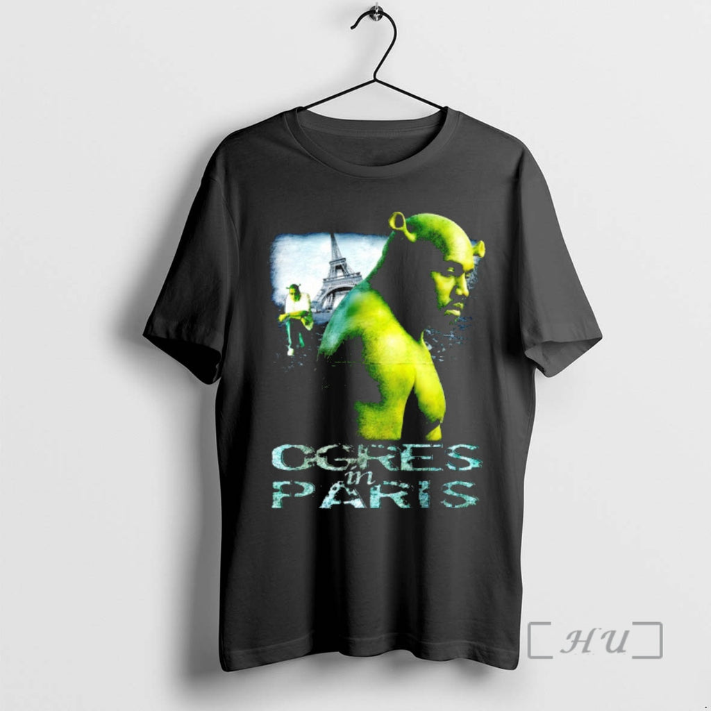 Officials Kanye West X Shrek Ogres In Paris Meme