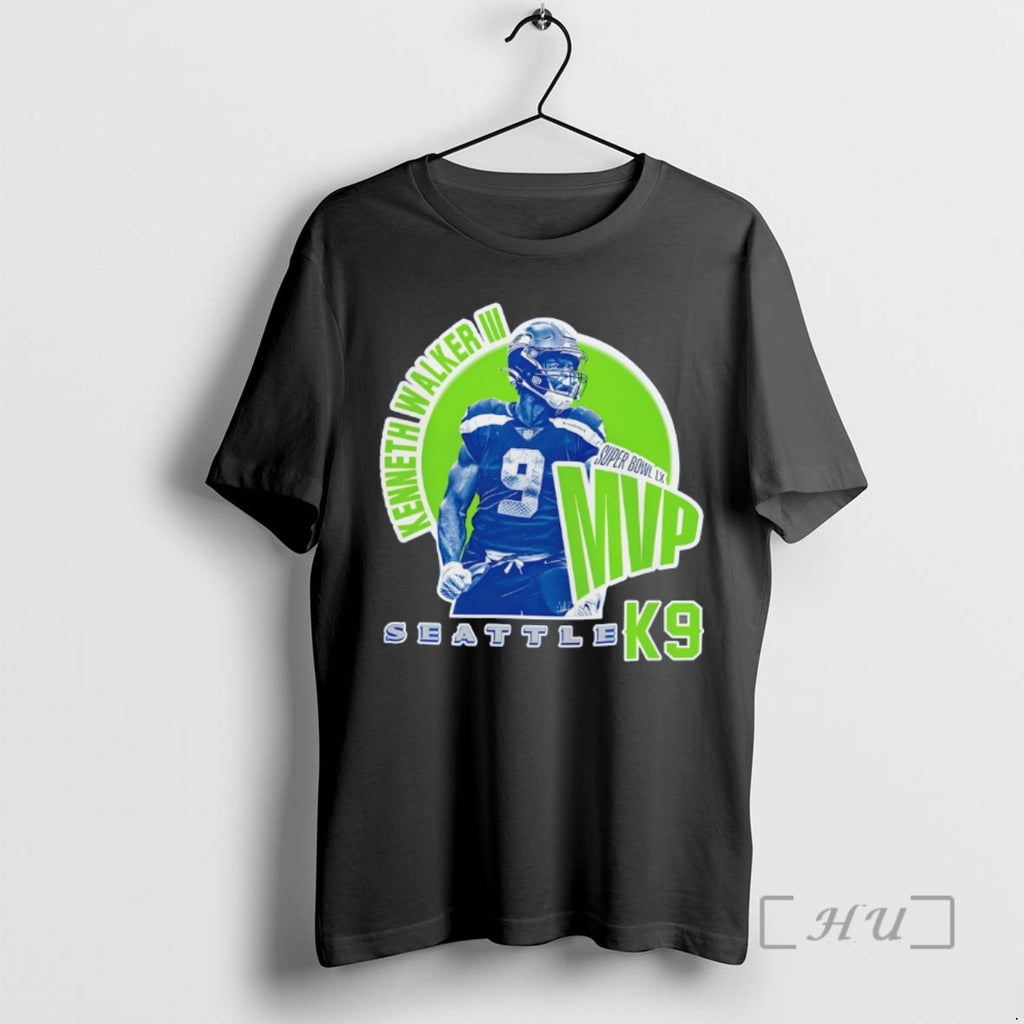 Officials Kenneth Walker Seattle Mvp Champions Football Graphic K9