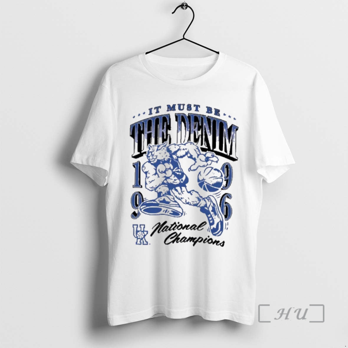 Officials Kentucky Wildcats It Must Be The Denim 1996 National Champions Premium T Shirts Sweater