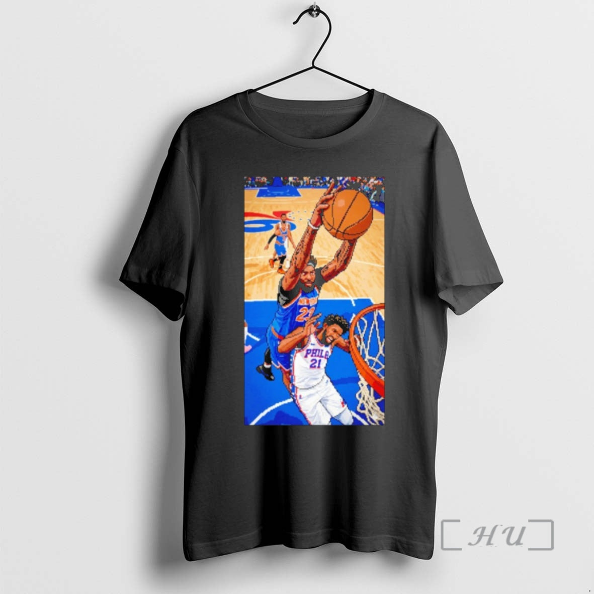 Officials Knicks Mitchell Robinson Dunking On Joel Embiid