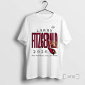 Officials Larry Fitzgerald Cardinals Class Of 2026 Pro Football Hall Of Fame Premium T Shirts