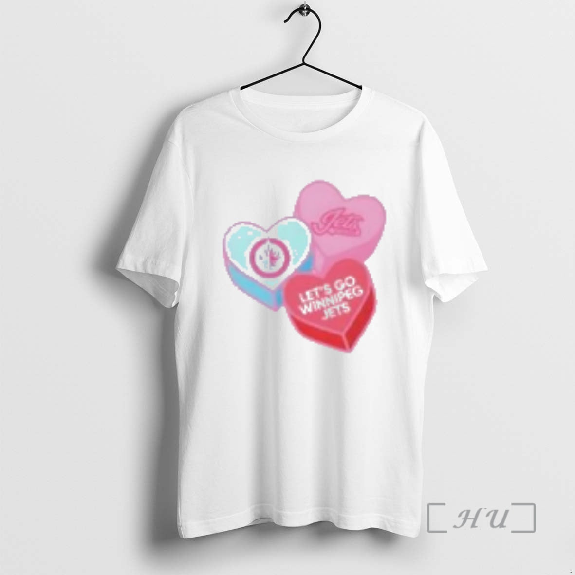 Officials Lets Go Winnipeg Jets Candy Heart Valentines Day