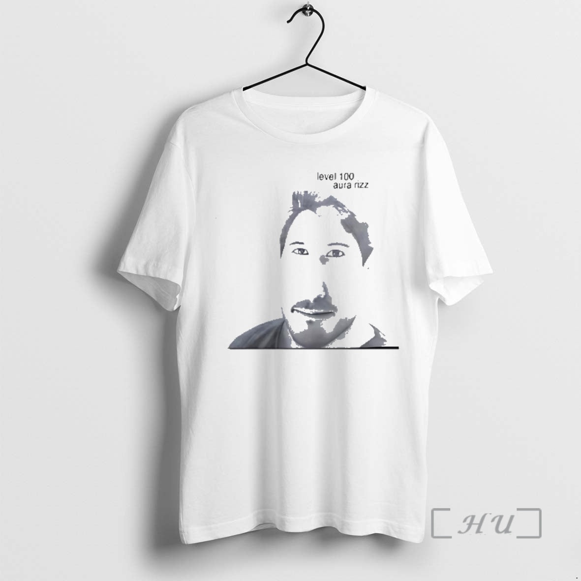 Officials Level 100 Aura Rizz Markiplier Drawing Funny Meme