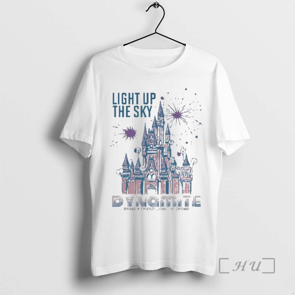 Officials Light Up The Sky Dynamite Castle With Fireworks And Balloons Premium T Shirts Sweater