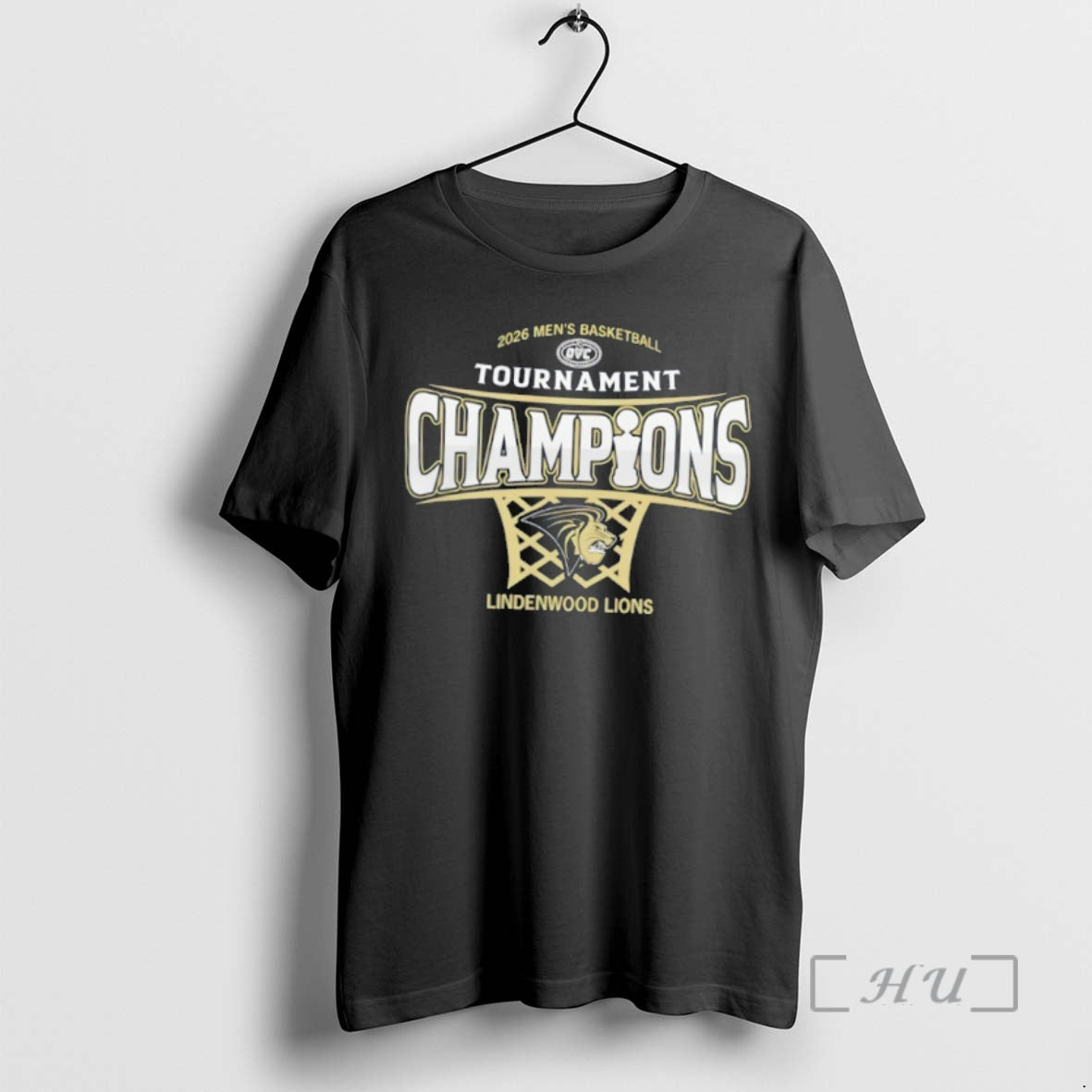 Officials Lindenwood Lions Mens Basketball 2026 Ovc Conference Tournament Champions