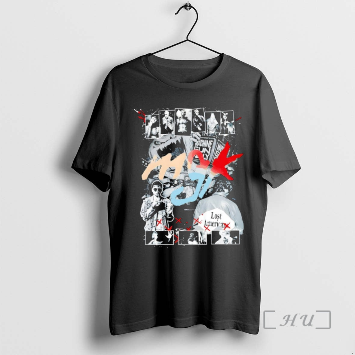 Officials Mgk Machine Gun Kelly Lost Americana Tour Vintage