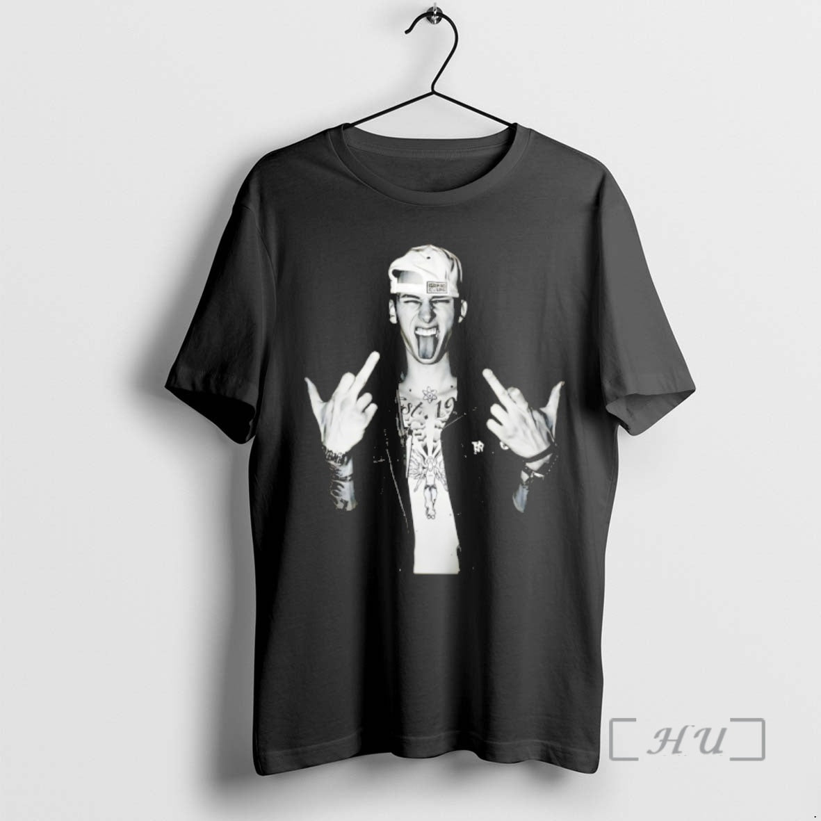 Officials Machine Gun Kelly Middle Finger Mgk Lost Americana Tour 2026 Premium T Shirts Sweater