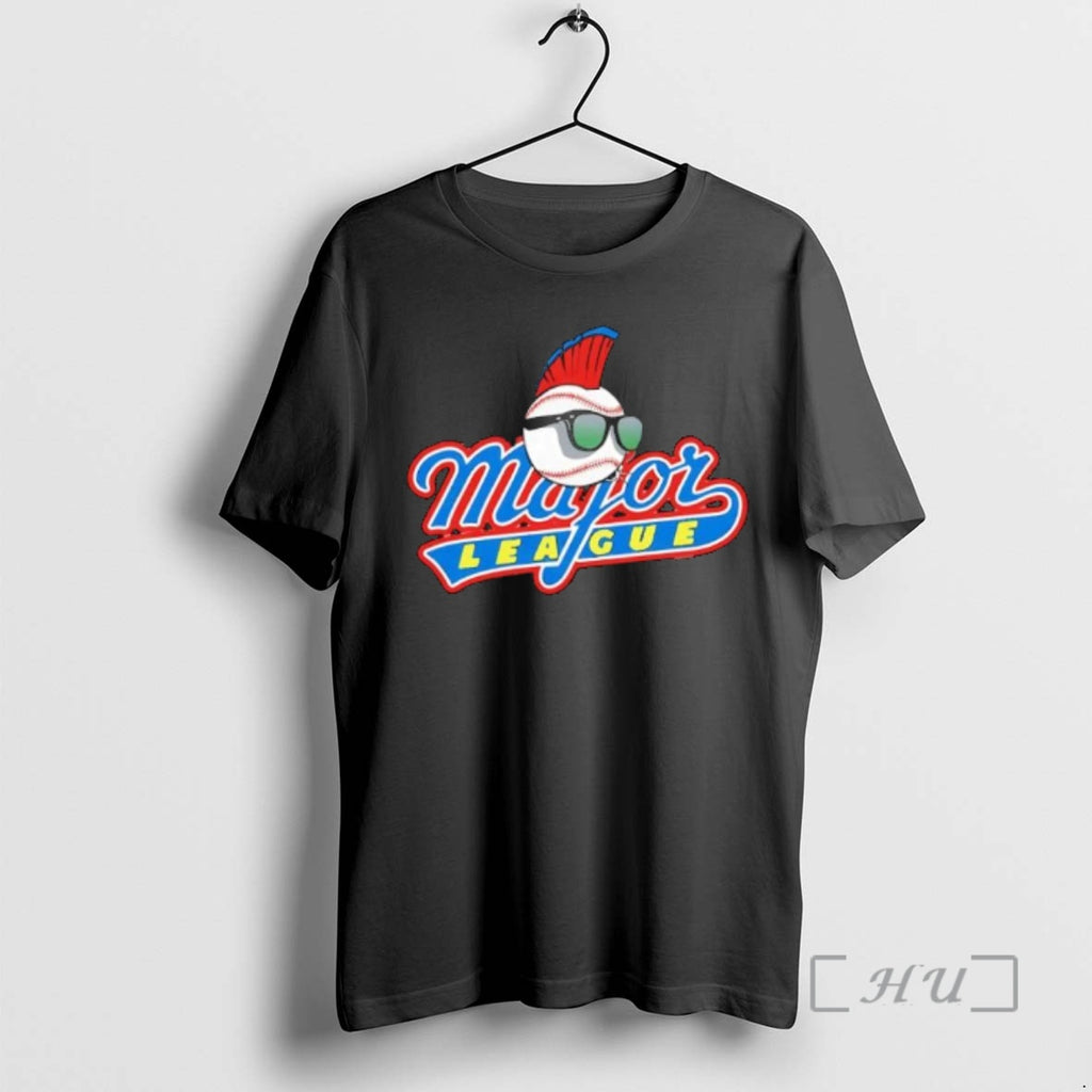Officials Major League Baseball With Mohawk And Sunglasses Graphic