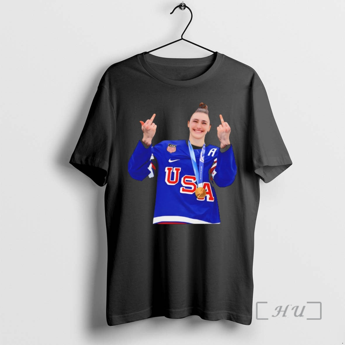 Officials Megan Keller Middle Finger Usa Womens Hockey Olympic 2026