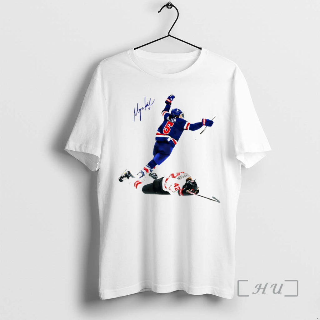 Officials Megan Keller Winner Golden Goal Usa Hockey Olympic 2026 Signature Premium T Shirts Sweater