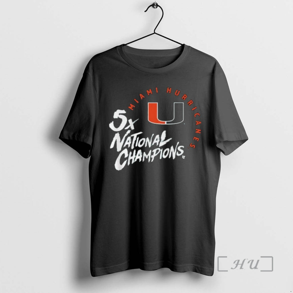 Officials Miami Football Five Time National Champions