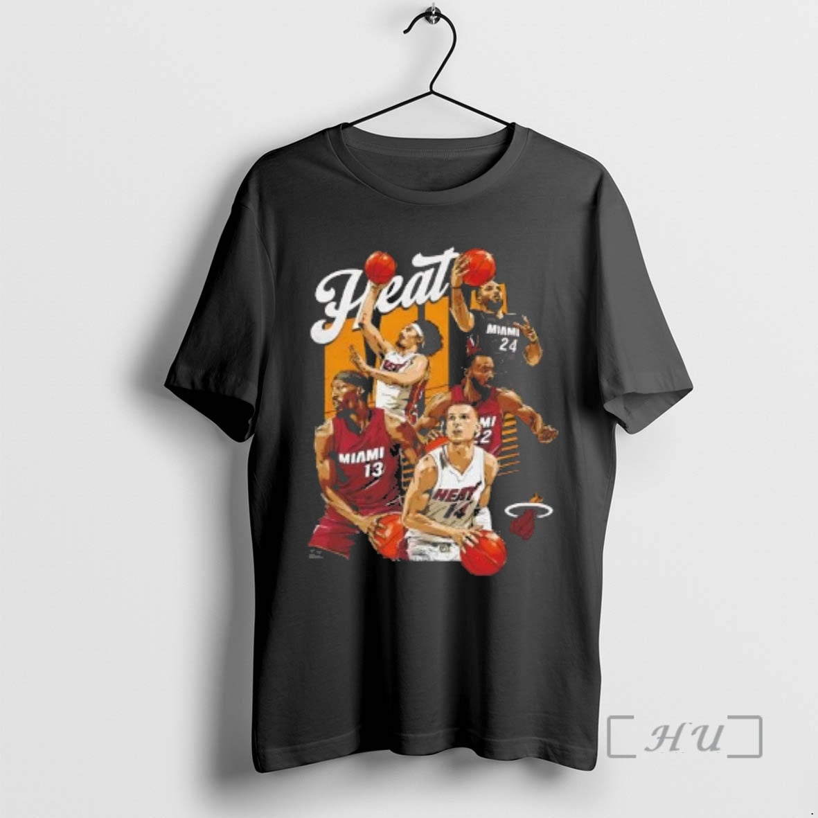Officials Miami Heat 2026 Starting 5 Graphic Vintage