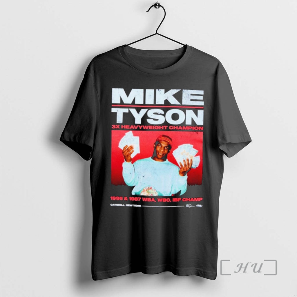 Officials Mike Tyson 3x Heavyweight Champion