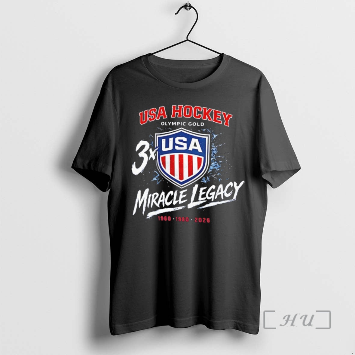 Officials Miracle Legacy Usa Hockey Olympic Gold 3x 1960 1980 2026 Premium T Shirts Sweater