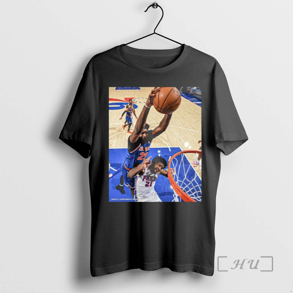 Officials Mitchell Robinson Puts Joel Embiid An A 00