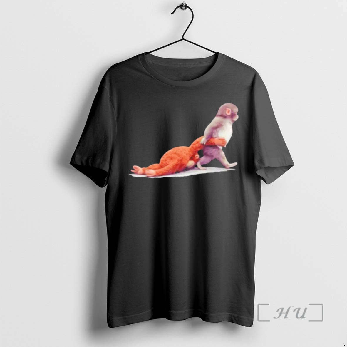 Officials Monkey Punch Baby Monkey Holding Plush Toy 1