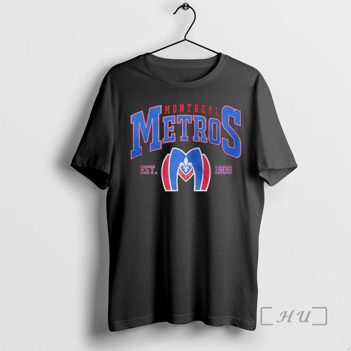 Officials Montreal Metros Hockey Logo Est 1909