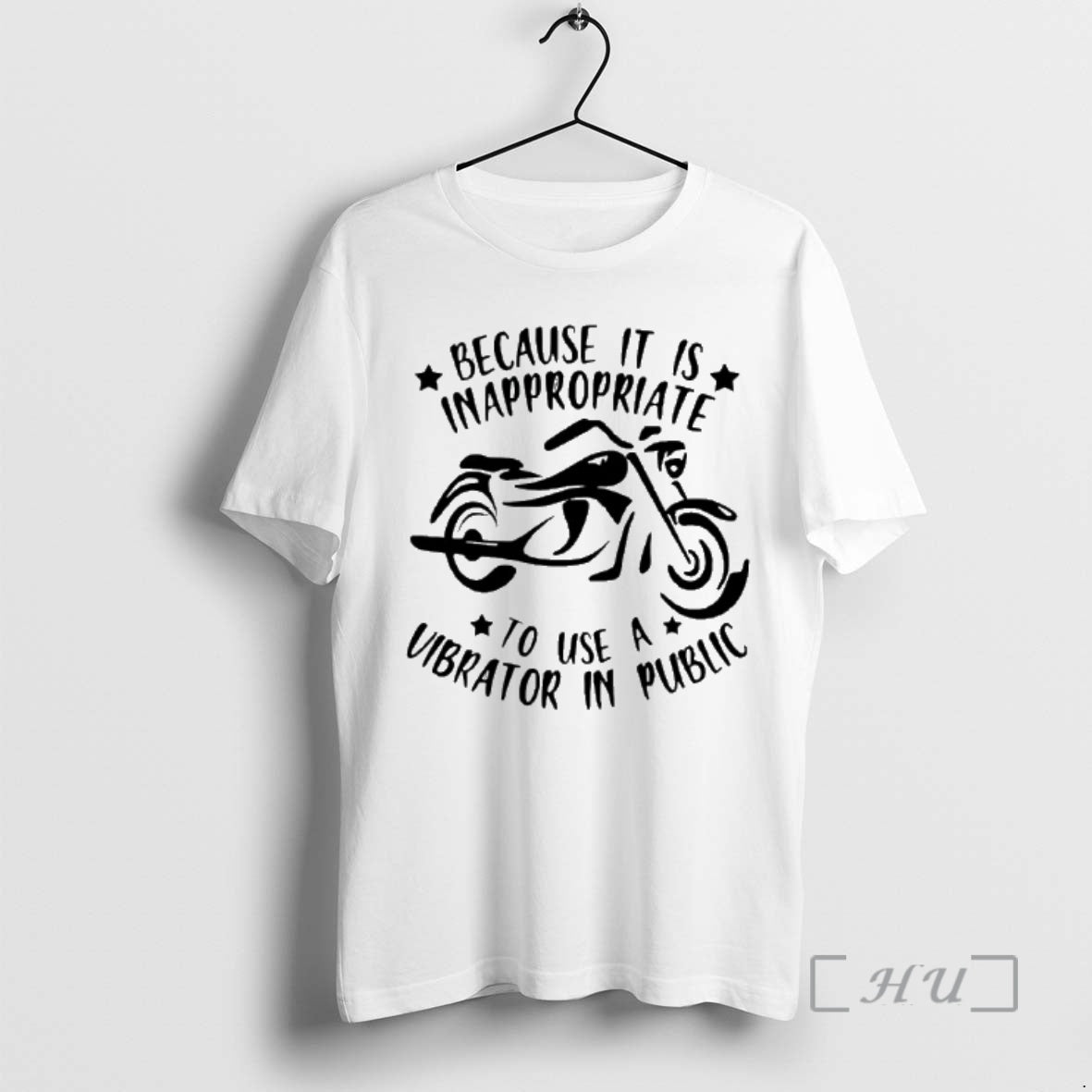 Officials Motorbike Because It Is Inappropriate To Use A Uibrator In Public Premium T Shirts