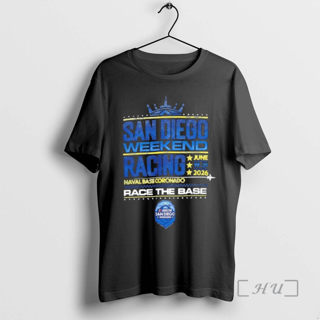 Officials Nascar San Diego Weekend Racing Naval Base Coronado Race The Base Premium T Shirts