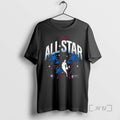 Officials Nba All Star Game 2026 Los Angeles Navy La Tropical Premium T Shirts Sweater