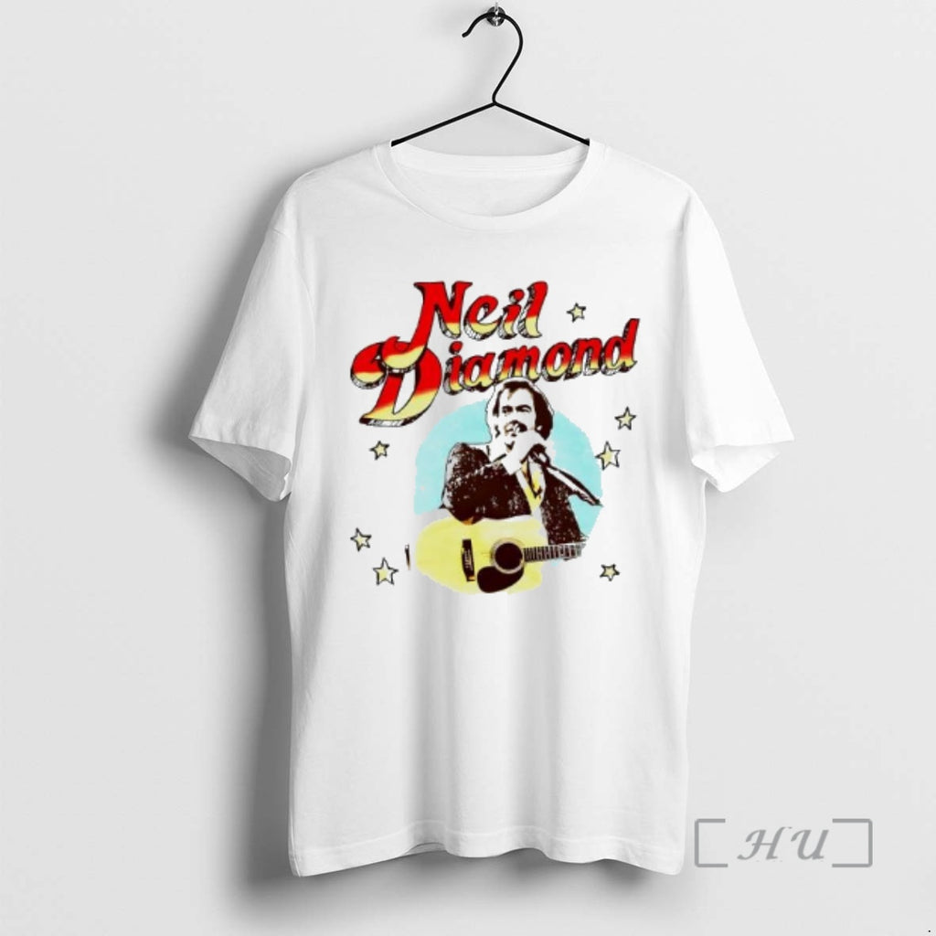 Officials Neil Diamond Guitar Photo