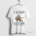 Officials Never Underestimate A Woman Who Still Plays Guitar In Her Eighties Premium T Shirts