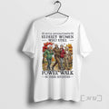 Officials Never Underestimate Elderly Women Who Still Power Walk In Their Seventies Premium T Shirts