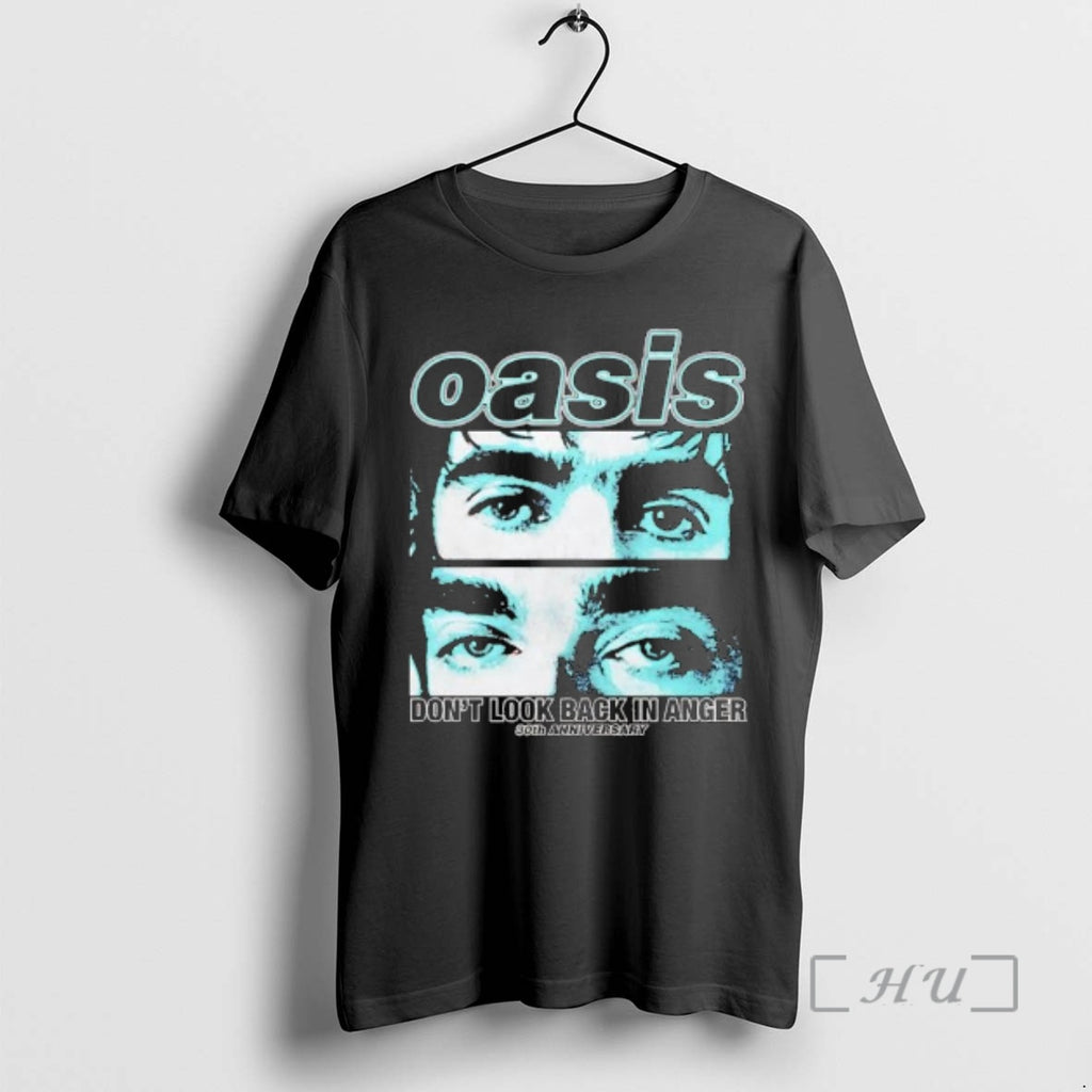 Officials Oasis Song Dont Look Back In Anger 30th Anniversary Event Premium T Shirts Sweater
