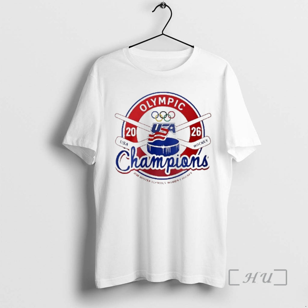Officials Olympic Usa Hockey Champions 2026 Winter Olympics Womens
